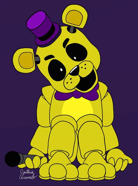 Golden Freddy Cute By Raventheangelofdarkn On Deviantart