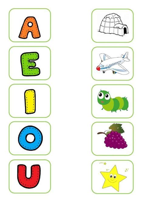 Las Vocales Interactive Worksheet Preschool Activities Spanish