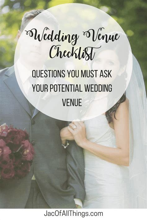 45 Super Important Questions To Ask Your Wedding Venue Before You Book