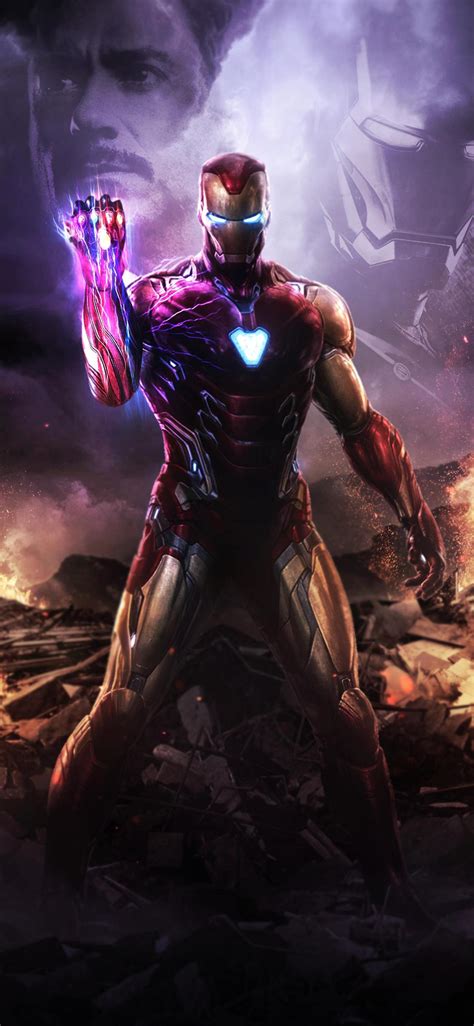 Iron Man Endgame Iphone X Wallpaper Game Wallpaper