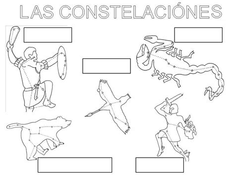 Dibujos de constelaciones para colorear y pintar. Resultado de imagen de constelaciones para niños ...