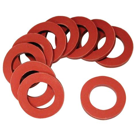 Danco 58 In Hose Washers 10 Pack 80787 The Home Depot