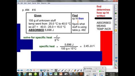 P And How To Solve Specific Heat Problems YouTube