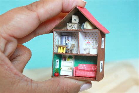 Diy Miniature Dollhouse Doll House Crafts Mini Doll House Dollhouse