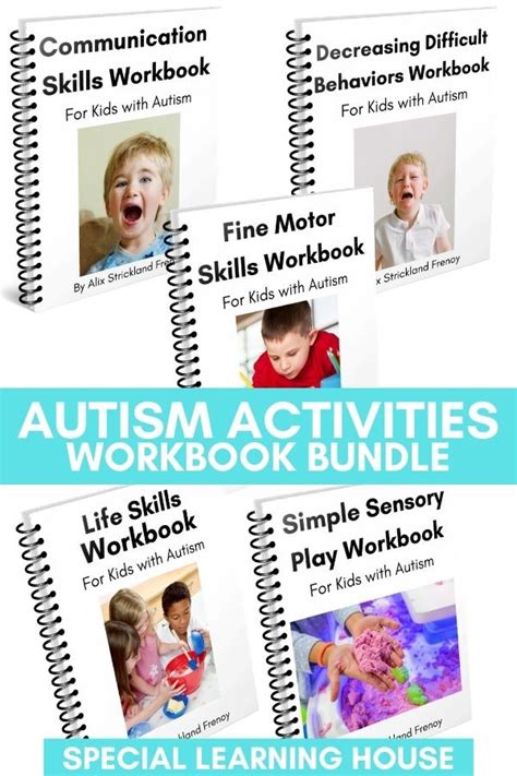 Autism Activities Workbook Bundle