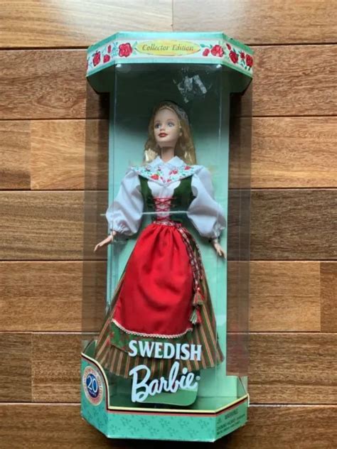 1999 swedish barbie doll dolls of the world 20th anniversary nrfb new 28 50 picclick