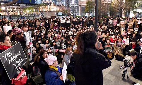 Hundreds Protest In Tokyo After Rapists Walk Free Because Victims Did