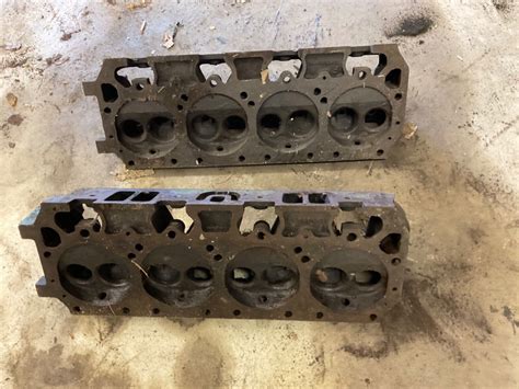 Oem 906 Big Block Mopar 440 Cylinder Heads Ebay