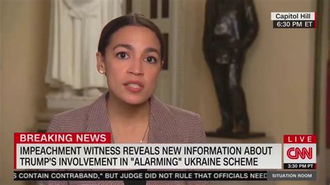 Aoc Says Impeachment Is So Trump Doesnt Get Re Elected Youtube