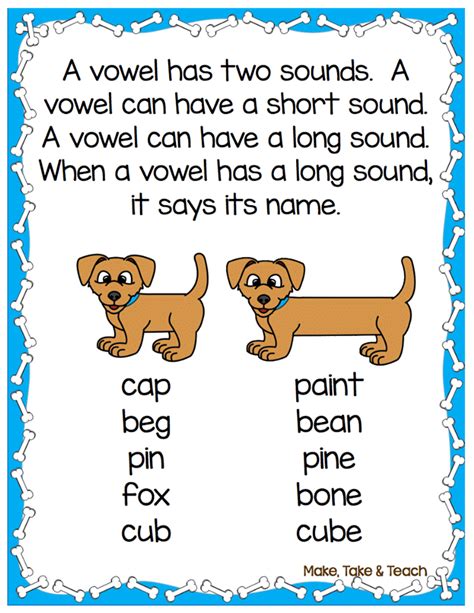 Hands On Activities For Teaching Long And Short Vowel Sounds Make