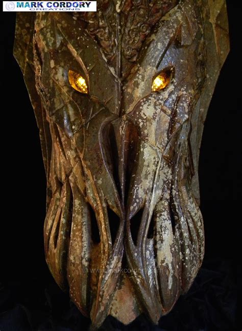 Sauron Mask Lord Of The Rings Larp By Mark Cordory Creations