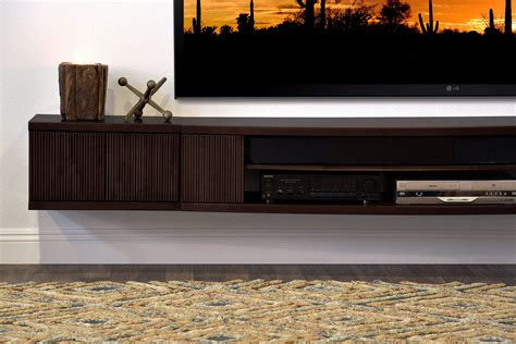 Wall Mounted Floating Tv Stands Woodwaves