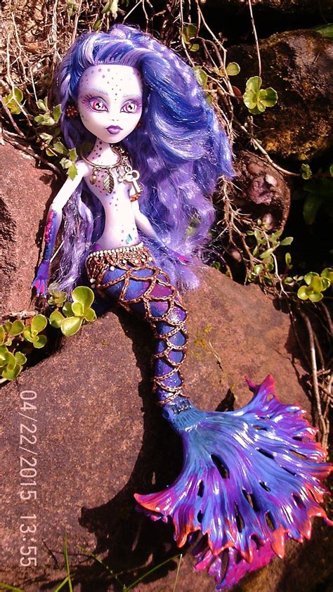 This Was My First Mermaid Ooak Doll She Used To Be Sirena Von Boo But