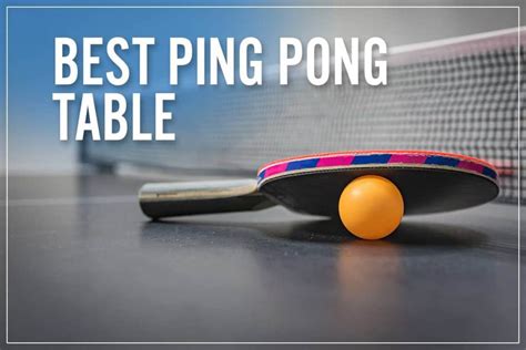 Top 10 Best Ping Pong Tables Reviews 2023 Indoor And Outdoor Tennis