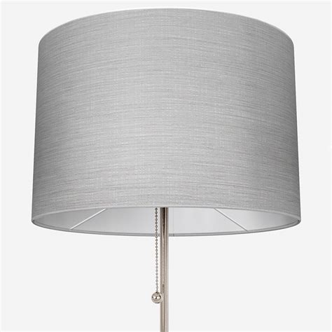 8 10 12 silky empire drum shades for table lamps or ceiling pendant fittings. All Spring French Grey Lamp Shade | Blinds Direct