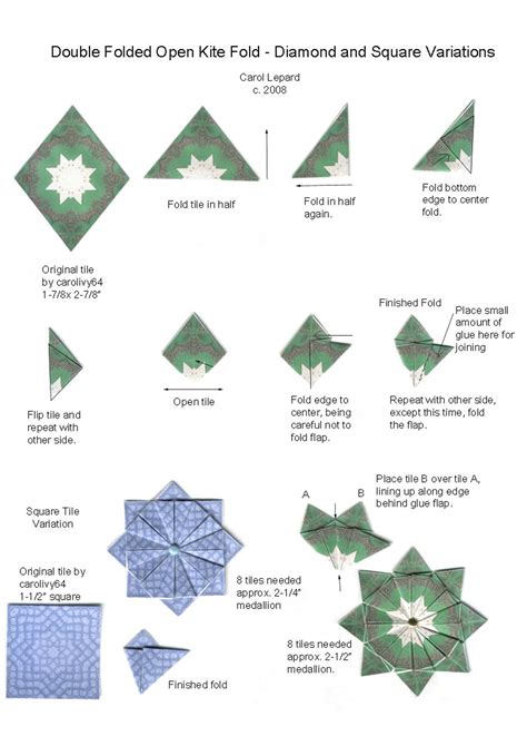 Free Printable Tea Bag Folding Patterns Free Printable