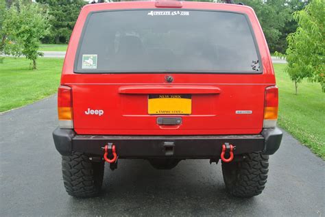New Front And Rear Bumper Bare Metal Complete Kit For 1984 2001 Jeep