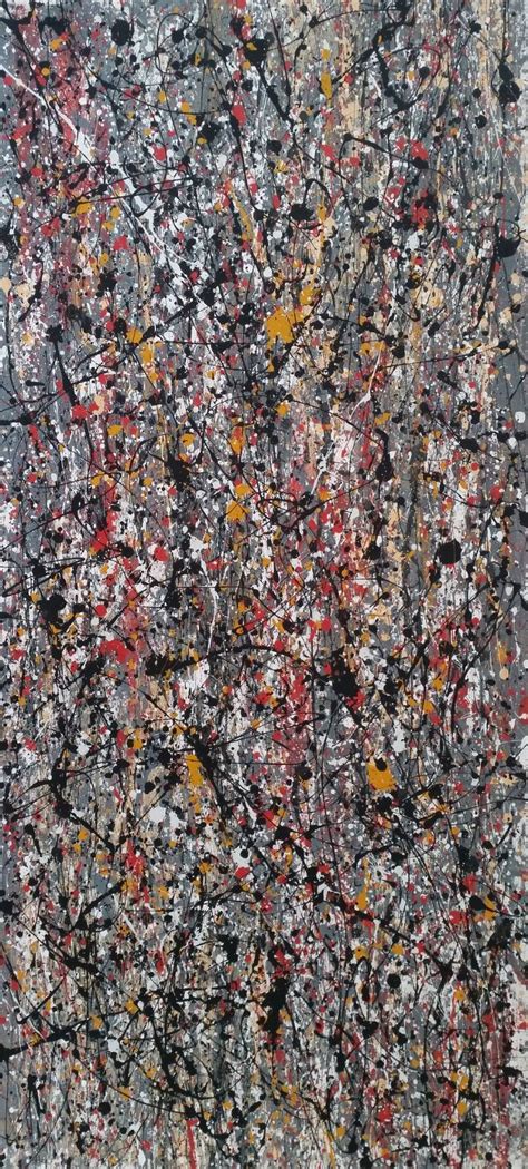Jackson Pollock Painting Style At