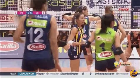 Fenerbahce Vs Vakifbank 4 Dec 2016 Turkish Women S Volleyball League 2016 2017 Youtube