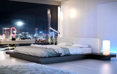 Sleek Bedrooms With Cool Clean Lines