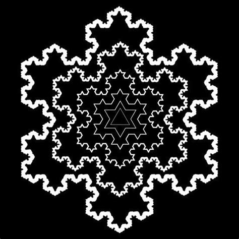 The Koch Snowflake Geometry In Nature Fractal Geometry Fractal Art