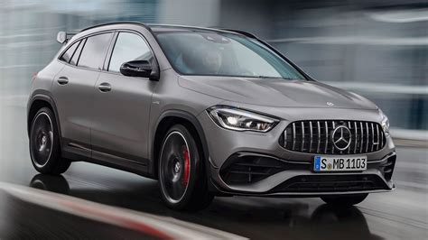 New 2021 Mercedes Amg Gla45 Arrives With Refined Appearance Still Hits