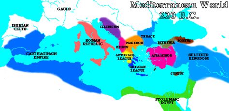 The Roman Republic Map In 509 To 270 Bce