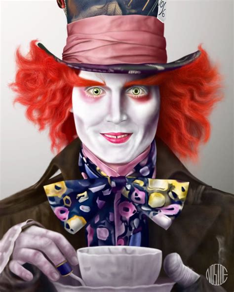 Johnny Depp Mad Hatter Joker Fictional Characters Art Art Background Kunst The Joker
