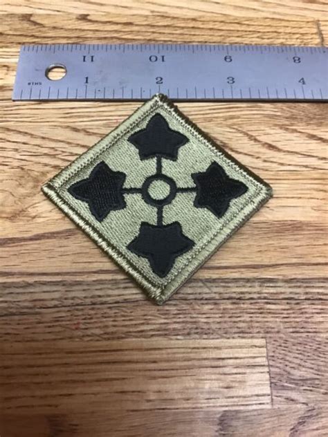 Us Army 4th Infantry Division Ocp Multicam Ssi Patch New U 6 Ebay