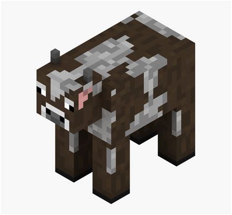 Minecraft Cow Png Mc Cow Transparent Png Transparent Png Image