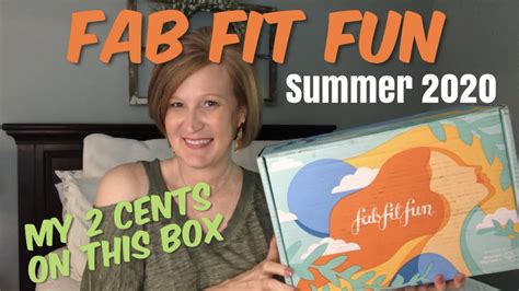 Fab Fit Fun Summer 2020 Youtube