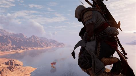 Screen Shot Assassins Creed Origins Video Games Bayek Walldevil