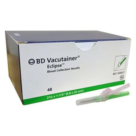 G Bd Vacutainer Eclipse Blood Collection Multi Safety Needles Box Hot