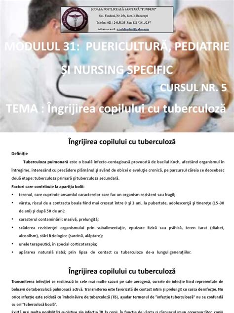 Curs 6 Nursing In Pediatrie Pdf