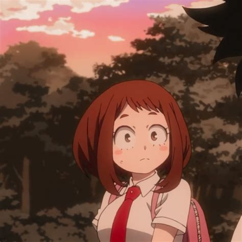 Anime Icons — 彡 Izuku Midoriya And Ochaco Uraraka Matching All