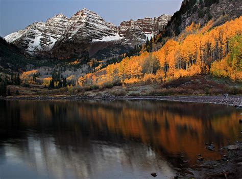 Autumn In The Rockies Maroon Bells Colorado Flickr