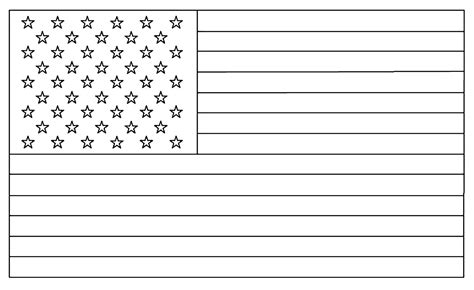 United States Flag Coloring Page Pdf Freebies Svg For Cricut