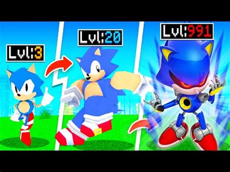 Upgrading Sonic Into Metal Sonic In Roblox Overpowered Youtube