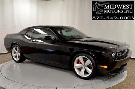 Sell Used 2010 Dodge Challenger Srt8 Black Navigation Srt