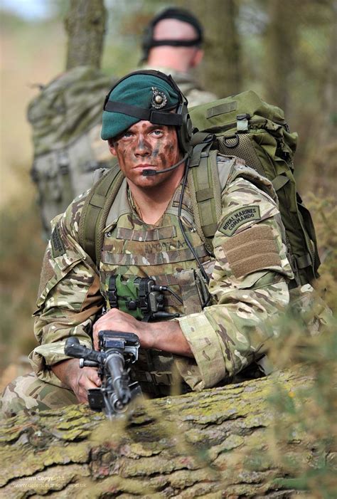 Royal Marine Commandos On Exercise In British Woodland Flickr