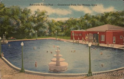 Ashworth Public Pool Greenwood Park Des Moines Ia