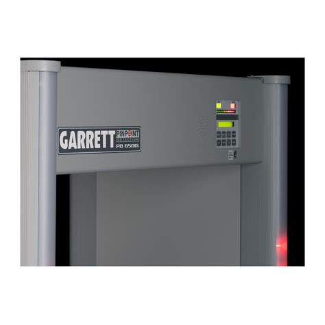 Garrett Pd 6500i Walk Through Metal Detectors Forsale Gps Central