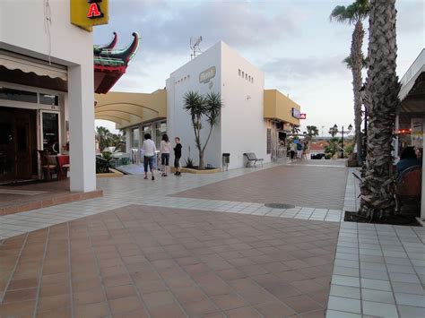 Caleta De Fuste Main Shopping Area Greg Flickr
