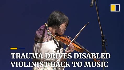 One Armed Japanese Woman Rediscovers Passion For Violin With Prosthetic Youtube