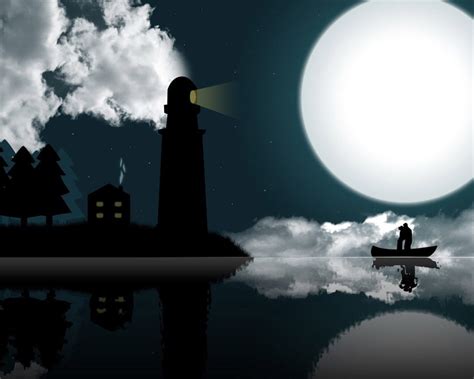 Love Under The Moonlight Wallpapers Hd 2560x1600