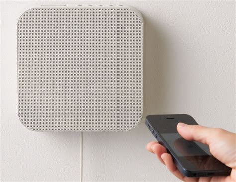Muji Bluetooth Wall Speaker Gadget Flow