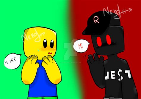 Noob And Guest 666 Roblox By Kalanicorner On Deviantart