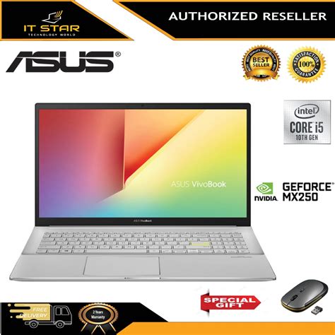 Asus Vivobook S15 S533f Lbq536t 156 Fhd Laptop Dreamy White I5