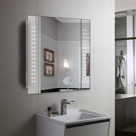 20 Bathroom Cabinet With Lights And Mirror Kitchen Cabinet Lighting