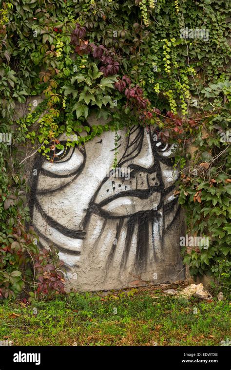 Sad Face Graffiti On Wall Hi Res Stock Photography And Images Alamy